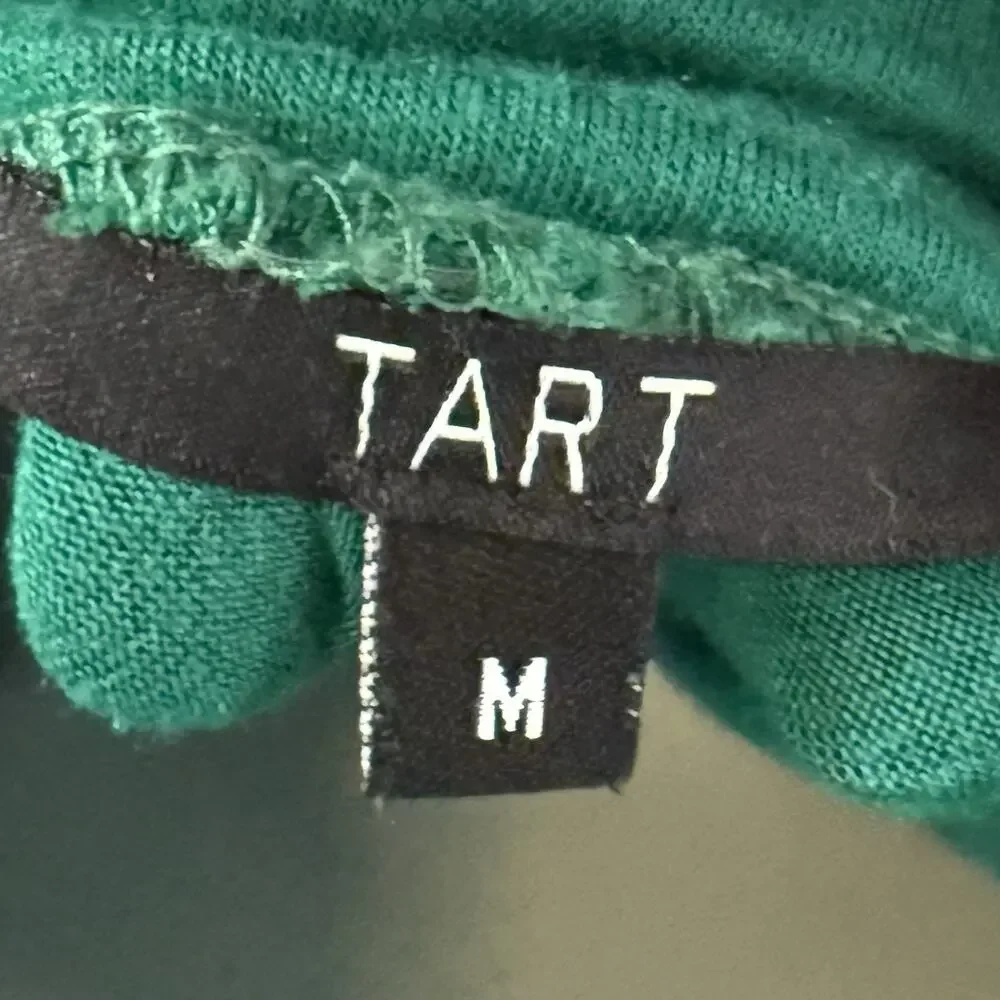 Tart Emerald Green Halter Maxi Dress Backless Plunging Grecian Modal M - Picture 10 of 14